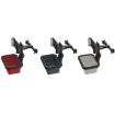 CHZ-12 Car Rear Pillow Telescopic Phone Holder (Light Grey) - 2