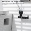 Rose Red Removable Toilet Paper Holder with Suction Cup Mount - 6