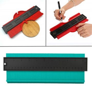Green 10 Inch Multifunctional Woodwork Contour Arc Gauge Tool - 1