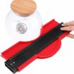 Green 10 Inch Multifunctional Woodwork Contour Arc Gauge Tool - 4