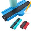 Green 10 Inch Multifunctional Woodwork Contour Arc Gauge Tool - 5