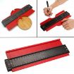 Green 10 Inch Multifunctional Woodwork Contour Arc Gauge Tool - 6