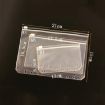 A6 PVC Zipper Storage Bag 3 PCS Pull-edge Loose-leaf Insert Pocket - 5