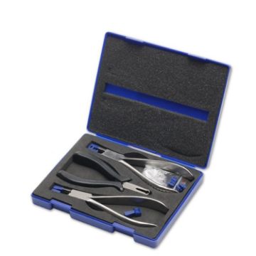 Stainless Steel Eyeglasses Plier Set for Repairing Rimless Frames - 1