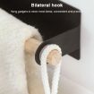 Non-perforated Kitchen Paper & Towel Rack White - 5