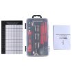 135 in 1 Mobile Phone & Clock Repair Screwdriver Tool Set (Black Red) - 6