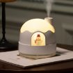 ZAY-H006 Snowman Humidifier Night Light USB Mute Atomizer (Pink) - 5