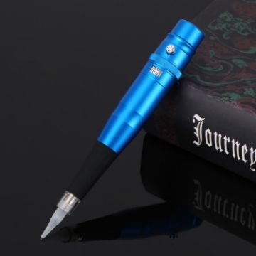 Semi-Permanent Tattoo Pen for Lips & Eyebrows (Blue) - 1