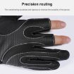 Kyncilor A0062 Red M Fishing Gloves - Anti-Skid, Outdoor Camping - 6