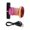 MEROCA MX2 Smart Sensor Brake Light, USB, Gold Pink Seat Install - 2
