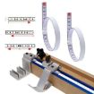 Self-adhesive 4m Sticky Steel Ruler with Glue Scale Tape Measure - 6