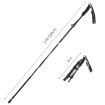 TANERDD TR-D0001 Aluminum Folding Trekking Poles, Long Model (Black) - 2