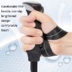 TANERDD TR-D0001 Aluminum Folding Trekking Poles, Long Model (Black) - 5