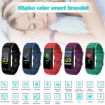 ID115 Purple OLED Screen Smart Watch Fitness Tracker Bracelet - 4