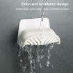 Wall-mounted Yellow Soap Dish with Simple Water Filter Rack - 6