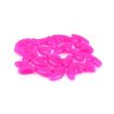 Silicone Cat Nail Caps XS, 20 PCS Rose Red Claw Covers/Protectors - 2