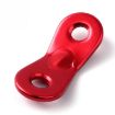 Outdoor Camping Cord Runners: 10 PCS Red Aluminum Rope Tensioners - 3