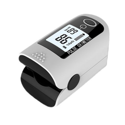 Black X1805 Finger Clip Oximeter - Oxygen Saturation & Heart Rate Monitor - 1