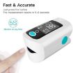 Black X1805 Finger Clip Oximeter - Oxygen Saturation & Heart Rate Monitor - 5