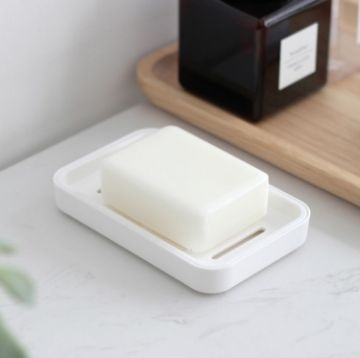 Double Layer Soap Box for Bathroom - Drain Design - 1