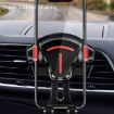 Air Outlet Car Phone Holder, Navigation Bracket - Black - 4