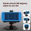 12V 360 Rotating Car Heater, Multifunctional Base Model - 4