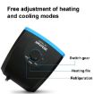 12V 360 Rotating Car Heater, Multifunctional Base Model - 5
