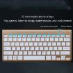 Universal Mini Wireless Keyboard for Notebook/Desktop (Silver) - 5