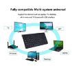Rose Gold USB Mini Wireless Keyboard Mouse Set for Notebook/Desktop - 6