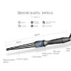LCD Ceramic Glaze Conical Curling Iron, 25mm EU Pear Flower Cone - 3