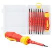 7 in 1 Red Multipurpose Screwdriver Set with Bit Insulation - 2