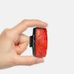 Self-Generating Magnetic Bicycle Taillight, Waterproof Safety (Red) - 3