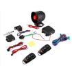 Universal 8pcs Car Alarm Horn & Collision System with Remote Control - 2