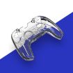 KJH PS5-002 Transparent Red Crystal Shell Wireless Controller Cover - 6