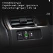 Original Hole Dual USB Car Charger for Toyota (FTWU Blue Light) - 6