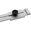 Portable 0-200mm Woodworking Scribing Marker Ruler - 4
