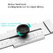 Portable 0-200mm Woodworking Scribing Marker Ruler - 6