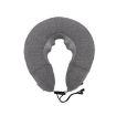 PL60 Neck Massager Inflatable U-Shaped Cervical Pillow (Gray) - 1