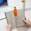 Carrot Shape Bookmark Fun Reading Pager Book Page Folder - 6