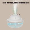 H3 USB Mini Cute Pet Air Humidifier for Home Desktop White - 6