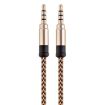 3.5mm Gold-Plated Male to Male AUX Audio Cable, 3m, Car Stereo - 1