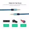 3.5mm Gold-Plated Male to Male AUX Audio Cable, 1.5m (White) - 3