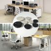 20 PCS Black 50mm ABS Plastic Cable Box Desk Hole Cover - 6
