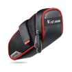 WEST BIKING Waterproof Bicycle Saddle Bag Large (Black Red) - 2