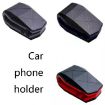Lazy Car Desktop Phone Holder - Alligator Mouth Clip (Black Red) - 2