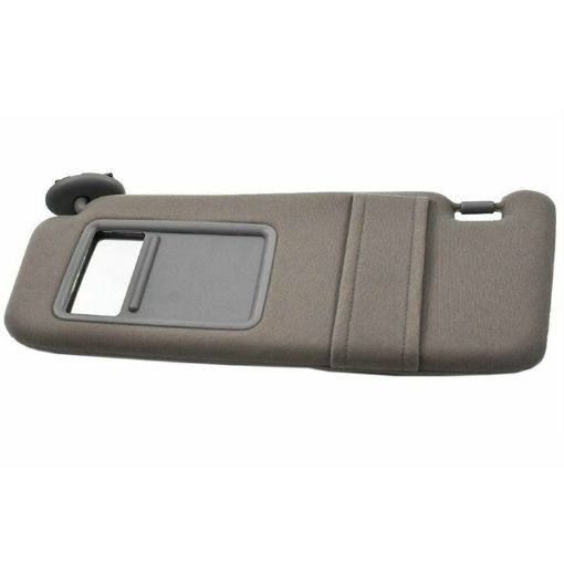 Driver Side Sun Visor with Mirror for Toyota Camry 2007-2011 Gray - 1