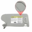 Gray Driver Side Sun Visor for Nissan Teana 2013-2016 96401-3TA2A - 4