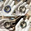 GMT Blue & Yellow Ceramic Watch Case for Rolex 2813/8215/2836/3804 - 4
