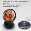 F409 12V Car Fan, General Shaking Head, Cigarette Lighter Port - 6