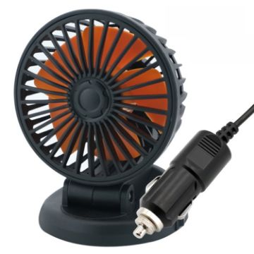 F409 24V Car Fan with Shaking Head (Cigarette Lighter Port) - 1